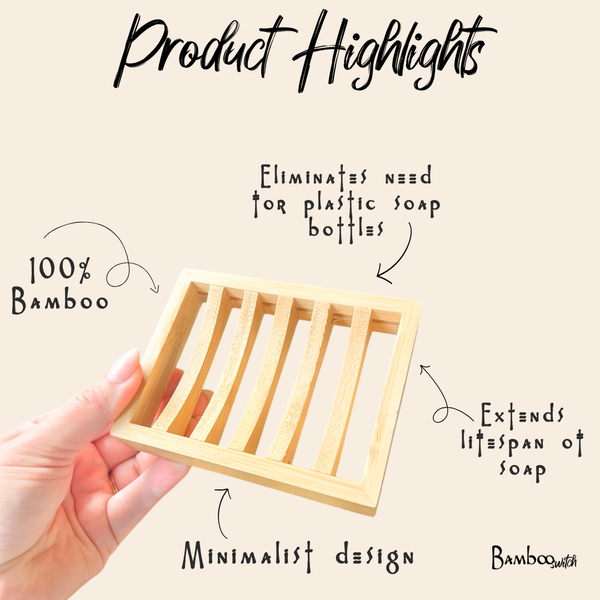 Bamboo Soap Lift Slated Valley