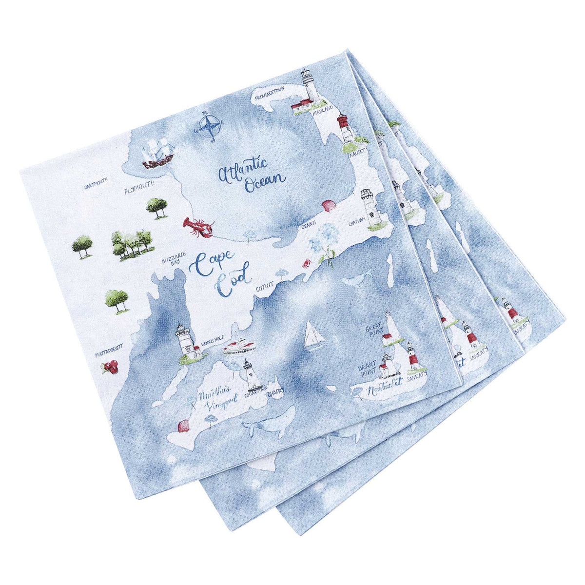 Cocktail Napkins Cape&Islands
