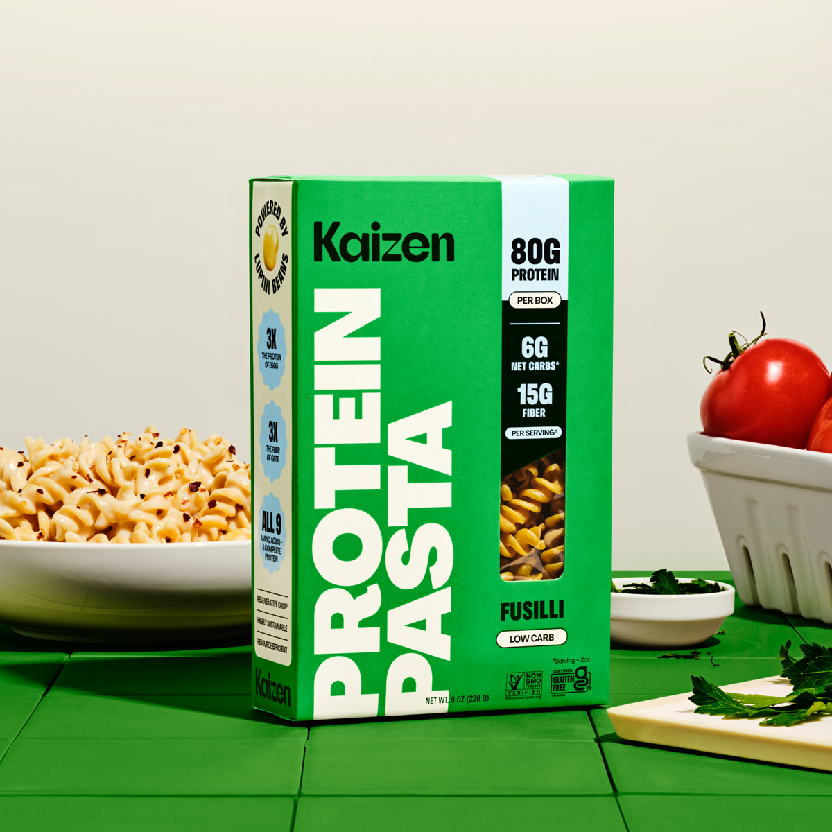 Kaizen Fusilli Protein Pasta