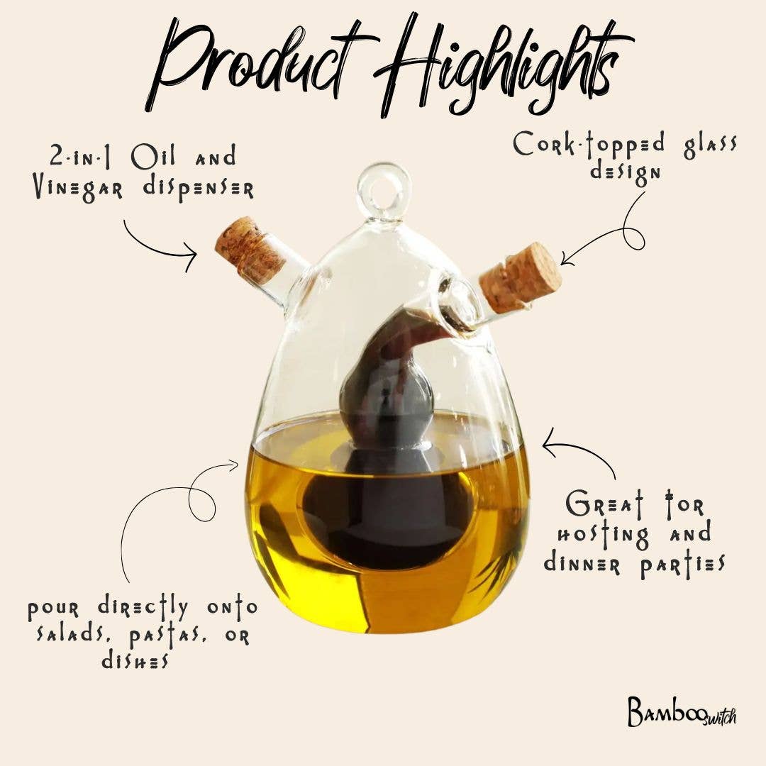Oil & Vinegar Combo Cruet