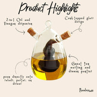 Oil & Vinegar Combo Cruet