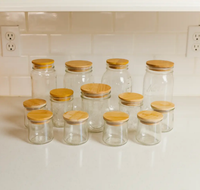 Bamboo Mason Jar Lid