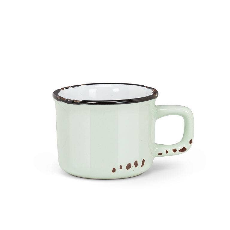 3oz Espresso Enamel Look