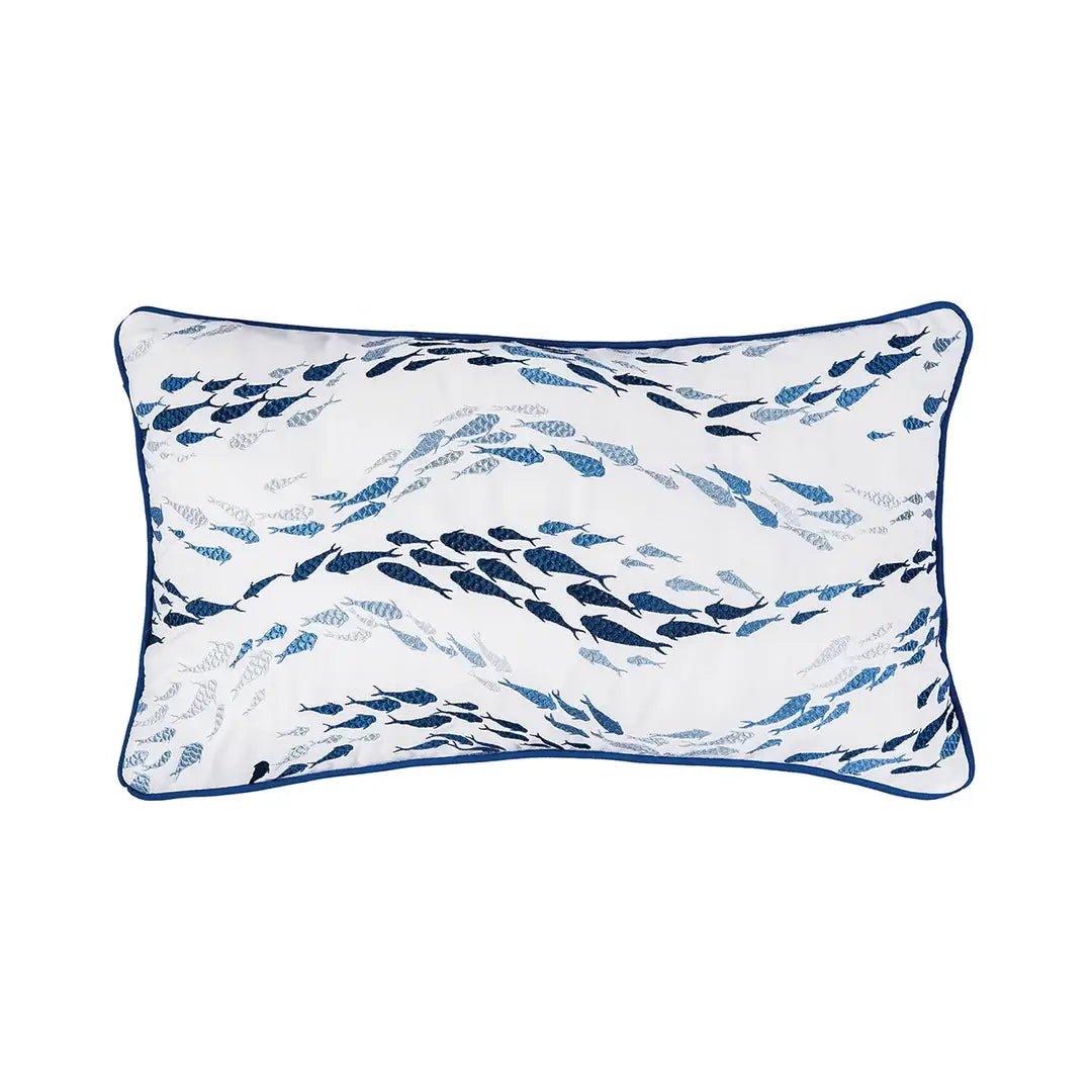 Making Waves Outdoor Pillow