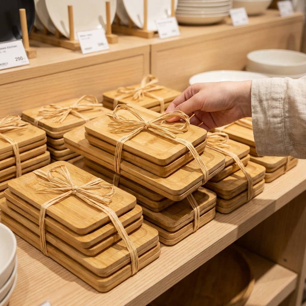 Bamboo Plate Set Tapas Set 5