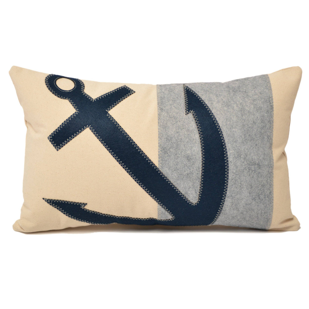Angled Anchor Lumbar Pillow