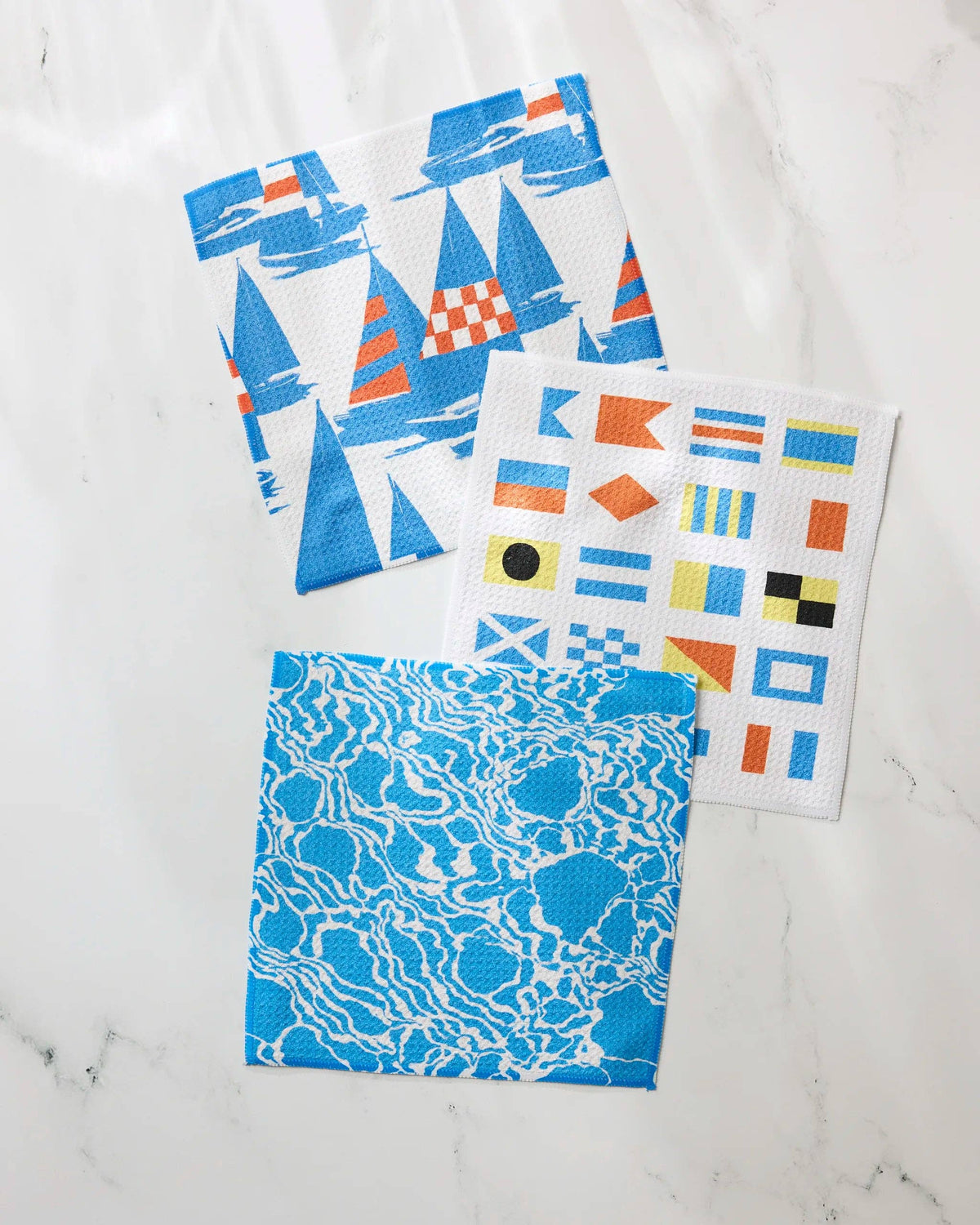 Geometry Dish Cloths Leeward