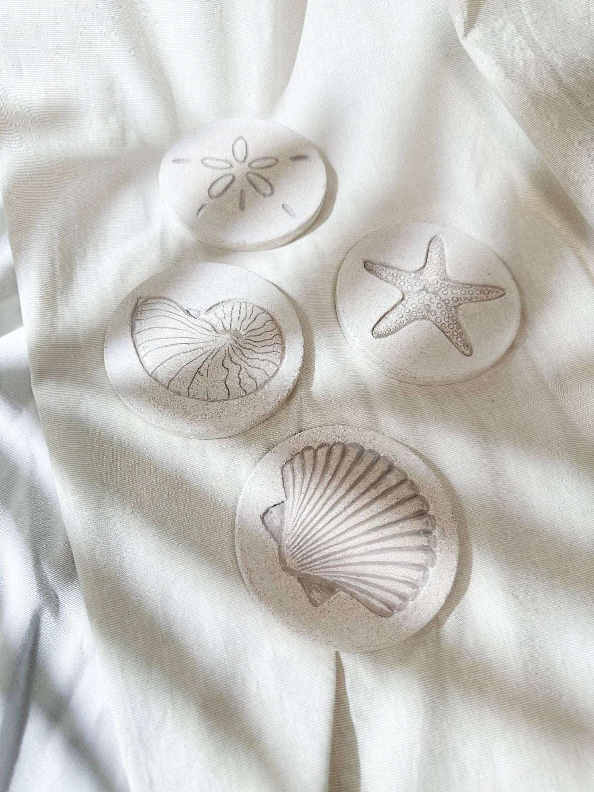 Shoreline Stoneware Coasters