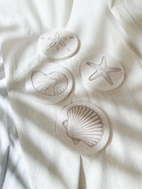 Shoreline Stoneware Coasters