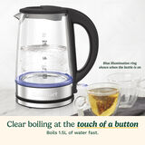 Electric Glass Kettle 1.5L