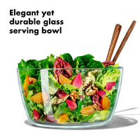 Glass Salad Spinner OXO Pump