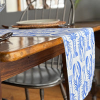 Lobster Table Runner Linen/Cot
