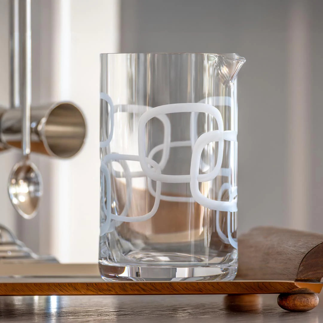 Mid Century Mixing Glass