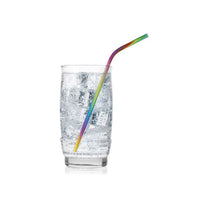 Rainbow Steel Straw Set Bent