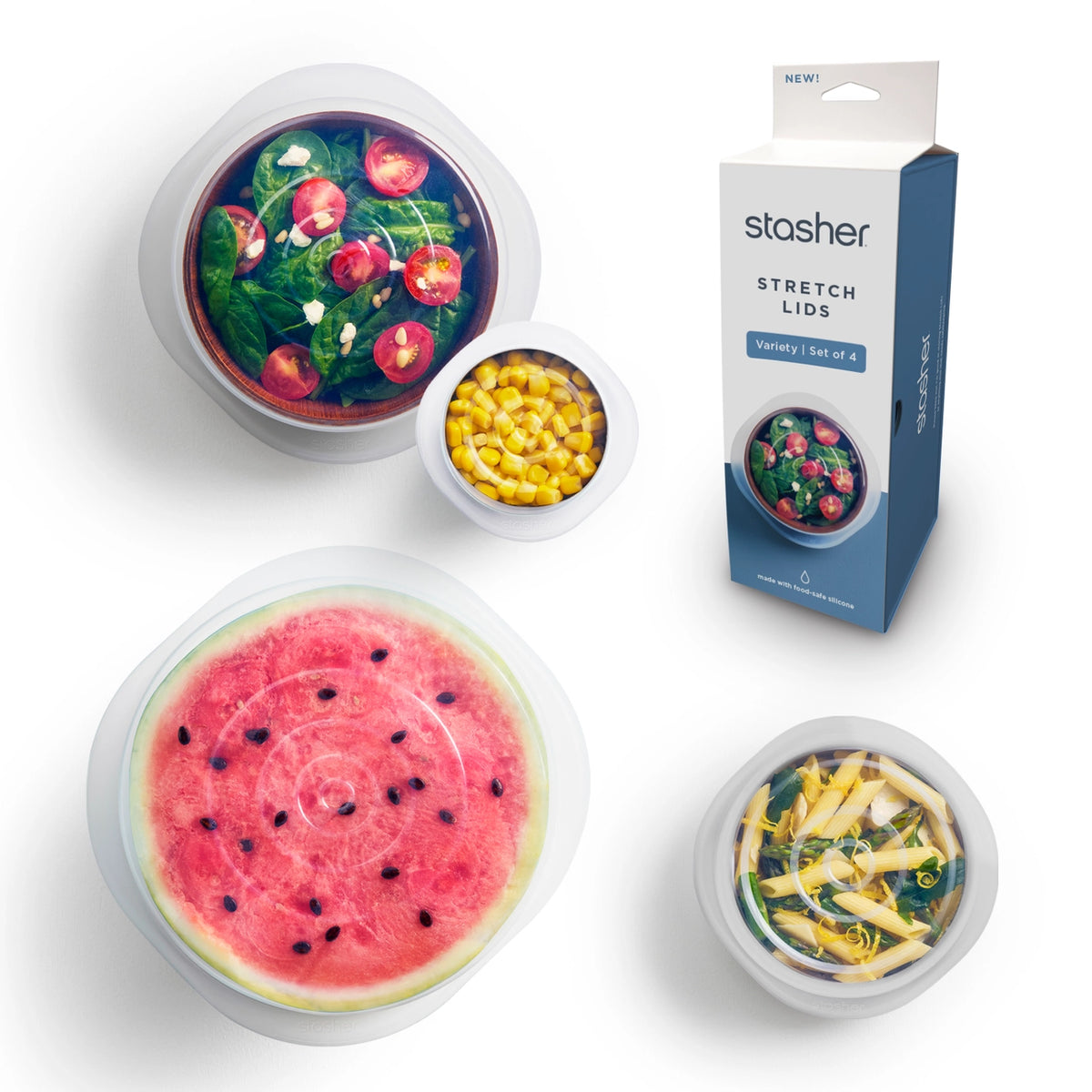 Silicone Stretch Lids