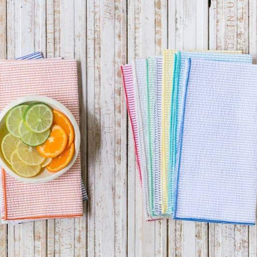 seersucker cotton napkins 