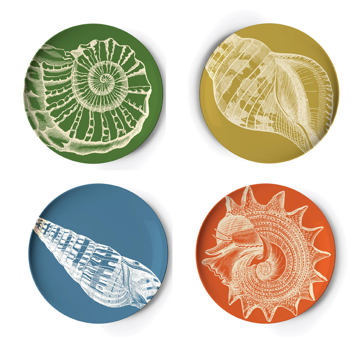 Sealife Coaster Set of 4