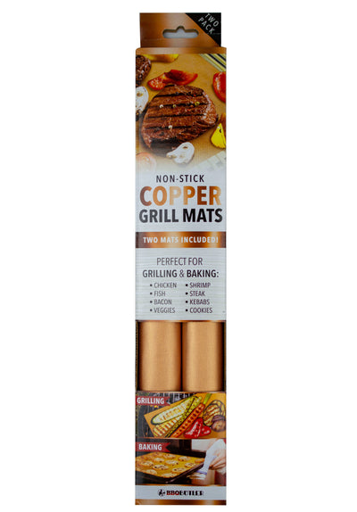 Copper Grill Mats Set of 2