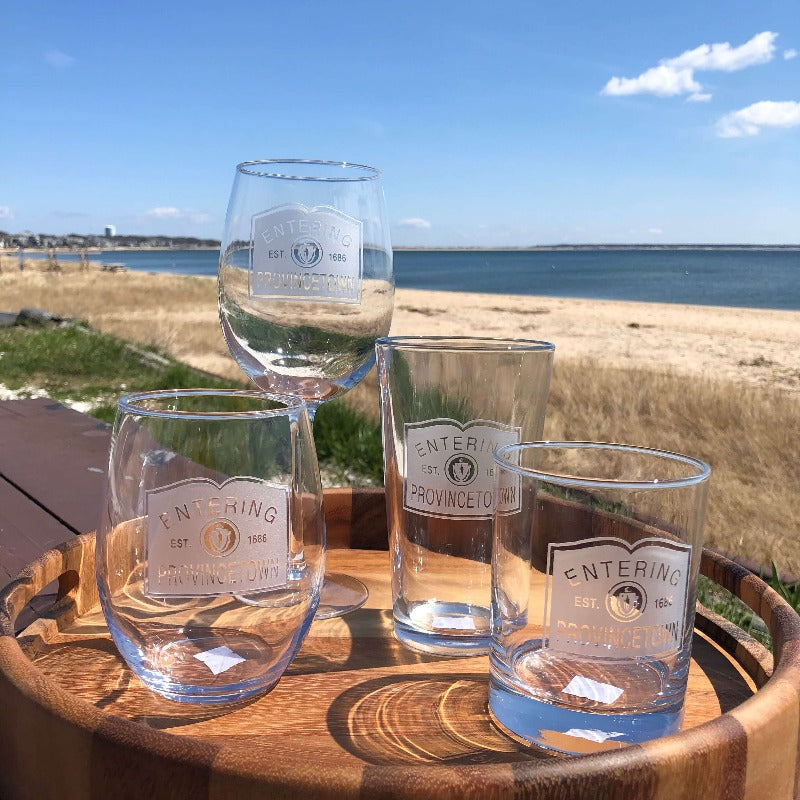 Entering Provincetown Glassware