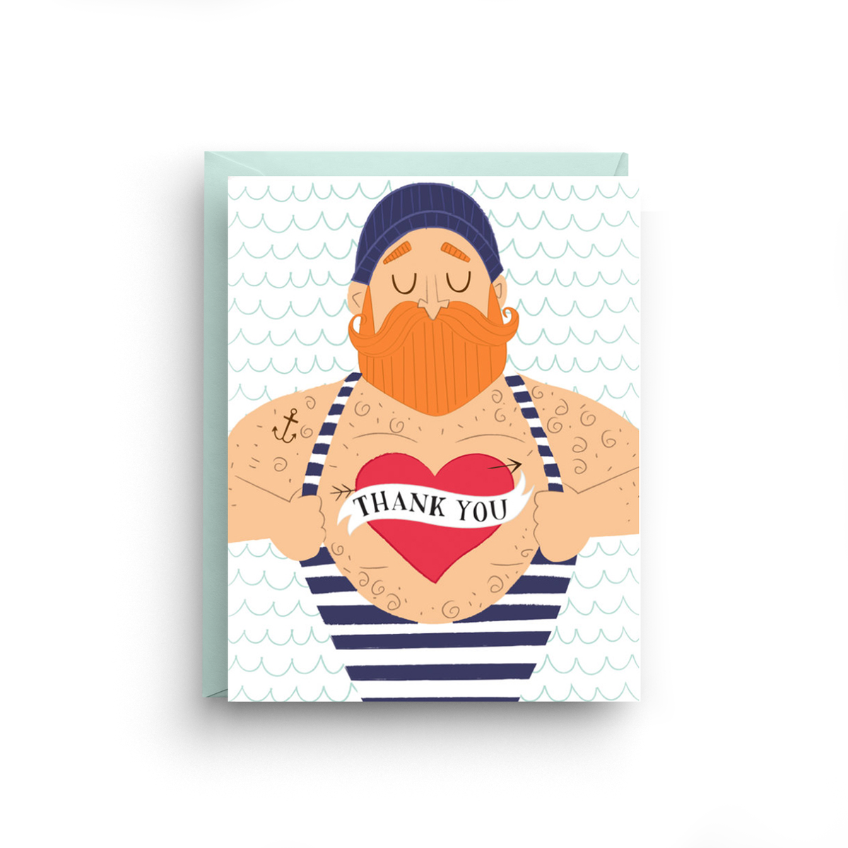 Sailor Thanks Card