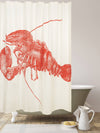 Lobster Shower Curtain