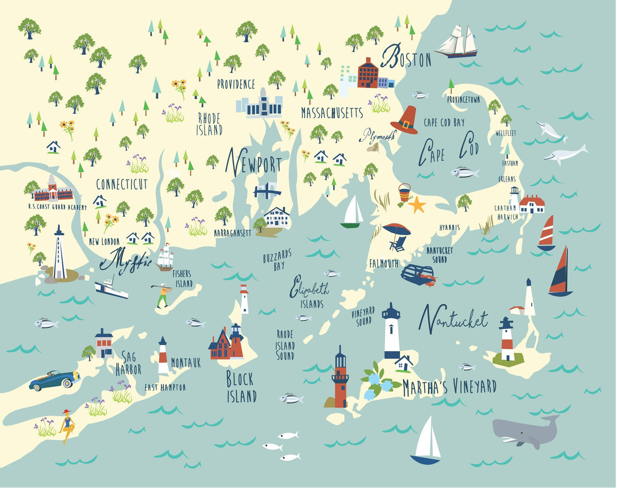 Northern Shores Shower Curtain