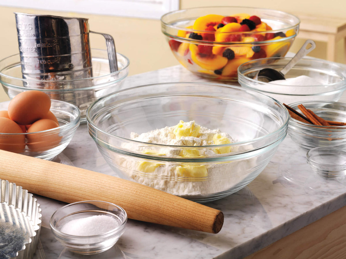 Stackable Clear Bowls