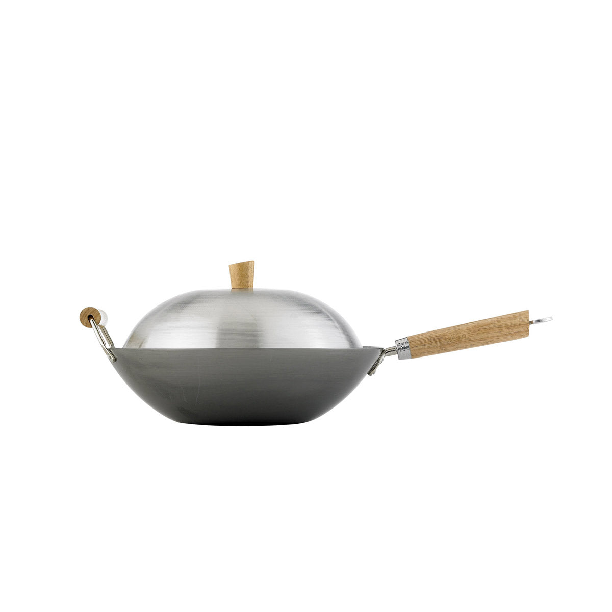 Carbon Steel Wok 4pc Set