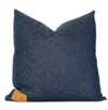 back shibori pillow 18x18 denim