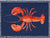 Thick Vinyl Placemat Lg Lobster