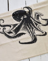 Octopus Tea Towel organic