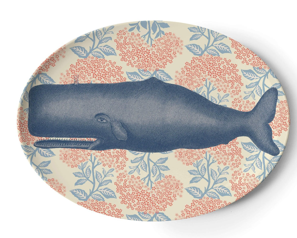 thomas paul vineyard platter whale melamine