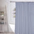 fishscale design blue shower curtain